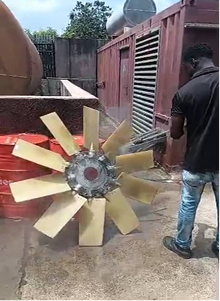 Industrial generator maintenance